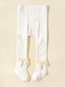 3 đôi quần legging bó sát cho bé gái, chất liệu co giãn, thích hợp cho mùa xuân và mùa thu. - Nhiều màu - Xem 6