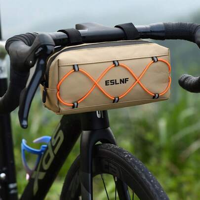 1PC Waterproof Multifunctional Bicycle Handle Bag Portable Storage Bag For Front Beam Outdoor Riding Motorcycles ,Travel Essential Bag