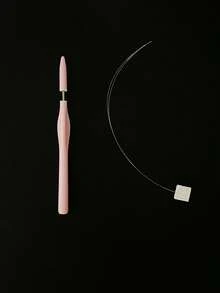 彩色钩针和帽，俄罗斯刺绣打孔针，粗纱打孔笔，手工编织工具，包括穿线器 - 彩色 - 查看 12