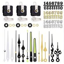 5 Sets Quartz Clock Movement Repair Kit With Hands - Plastic Clock Repair Tools And Parts For DIY Wall Clock Mechanism Assembly - 5 Clock Movement Sets - View 7