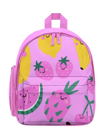 Kids Fashion Printed Cute Pattern Backpack, Butterfly, Dinosaur, Astronaut Designs, Loved By Children, Suitable For Outdoor Short Trips, Great Gift For Holidays, Birthdays, Back To School