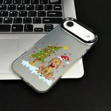 Crooked Christmas Tree Puppy This stylish and comfortable large-hole IMD acrylic phone case is an ideal gift for friends and family. It is compatible with for  17/16/15/14/13/12/11/X/XR/7/8, for OPPO,for , for VIVO, for , for Xiaomi, for Honor, and for  models, including Plus, Pro, Max, and SE versions. It's the perfect gift for holidays such as Christmas, Valentine's Day, and New Year. - Negro - Ver 2