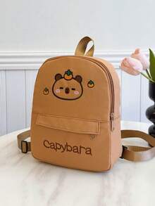 1 chiếc ba lô cỡ lớn hình chuột lang nước dễ thương. Ba lô học sinh năng động với thiết kế nhiều ngăn. Ba lô thời trang. Ba lô, cặp sách, ba lô mini, ba lô nhỏ, túi đi học, ba lô nam, ba lô học sinh, ba lô du lịch, phù hợp cho nữ sinh, nam sinh, quà tặng cho bé trai, ba lô dễ thương, ba lô mini, ba lô hình chuột lang nước. - màu nâu - Xem 9