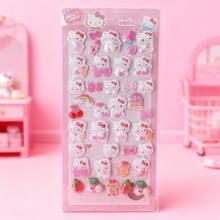 卡通宝石贴纸 | 3D亚克力手工贴纸 | 立体贴纸 | 行李箱装饰 儿童手工玩具 女孩礼物 | DIY拼图 | 卡通装饰贴纸，可用于行李箱、吉他、水杯、手机壳、笔记本电脑等，是送礼佳品