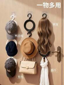 Wig & Hairpiece Storage Organizer Holder Rack, Hanging Display Stand For Cosplay Wigs