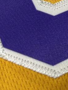 Men's Basketball Jersey 77 Yellow Embroidered And Sewn Basketball Shirt, Sleeveless Vest Casual Sports Shirt - Yellow - View 3