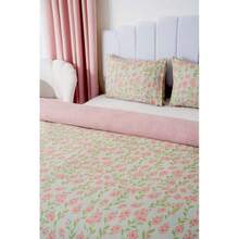 Sara Single Duvet Cover Set Cotton - White - View 5