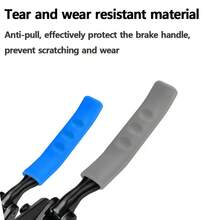 Brake Lever Grip Purple Red Blue Green Pink Silicone Protector For Mtb Bmx Scooter Bike Levers Cover Bicycle Accessories - Multicolor - View 5