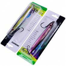 PRO BEROS Mồi câu cá nước mặn Proberos 1 cái, câu jig tốc độ cao, câu jigging chậm, câu ném mồi, mồi câu jigging dọc, mồi câu cá nhân tạo, mồi câu jigging. - màu A - Xem 10