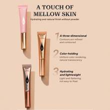 beauty glazed 液体遮瑕修容棒，含化妆海绵，高遮瑕力，自然哑光妆效，超柔滑配方，遮瑕棒 - #01 - 查看 7
