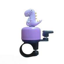 جرس دراجة بشكل ديناصور، صوت عالي 120 ديسيبل، جرس معدني متين - تأثير صوت الزئير للدراجات الجبلية والطرق، إكسسوار دراجة خارجي ممتع - متعدد الألوان - مشاهدة 21