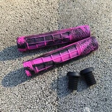 AOFDA Tay nắm ghi đông xe đạp leo núi kéo dài 16CM, chống trượt, giảm sốc, bọc ghi đông xe đạp địa hình, dày dặn, chống mài mòn, nhiều màu sắc, phụ kiện xe đạp cá nhân hóa - Nhiều màu - Xem 16