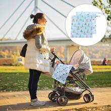 CYPNMilisten Bolsa Húmeda Impermeable de 2 Piezas Lavable Reutilizable para Viajes Playa Piscina Cochecito Ropa de Gimnasia Sucia Trajes de Baño Mojados Artículos de TocadorFashion - 219613864 - Ver 6