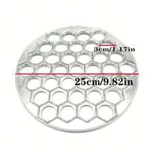 1pc 37-Hole Aluminum Alloy Dumpling Mold, Slouchy Dumpling Maker, Dumpling Forming Machine, Pie Shaper, Mini Wonton Mold Dumpling Maker - Multicolor - View 4