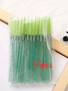 50pcs Disposable Mascara Wand Spool Mascara Brush For Eyebrow/Eyelash Extension Mascara Brush,Eyebrow Brush,Eyeshadow Brush,Spoolie,Spoolie Brush - Multicolor - View 55