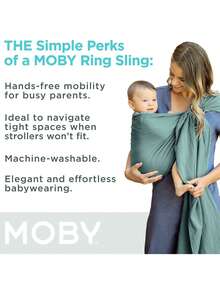 LELE LON Sears Double Loop Baby Carrier, New Born Infant Front Facing Carrier, Easy Outdoor Wearing