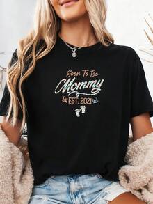 Maine Text And Moose Distressed Pink Print T-Shirt - Black 3 - View 2