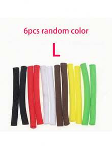 12pcs S M L Buoyancy Fishing Foam Rods, Foam Cylinder Rods, Carp Fishing Bait Pop-Up Device Foam Rods, Foam Sleeves, Zig Carp Fishing Tackle, Parachute Pole, Dry Fly Fishing Weaving Materials, Fishing Foam Rod Accessories - Multicolor - View 13