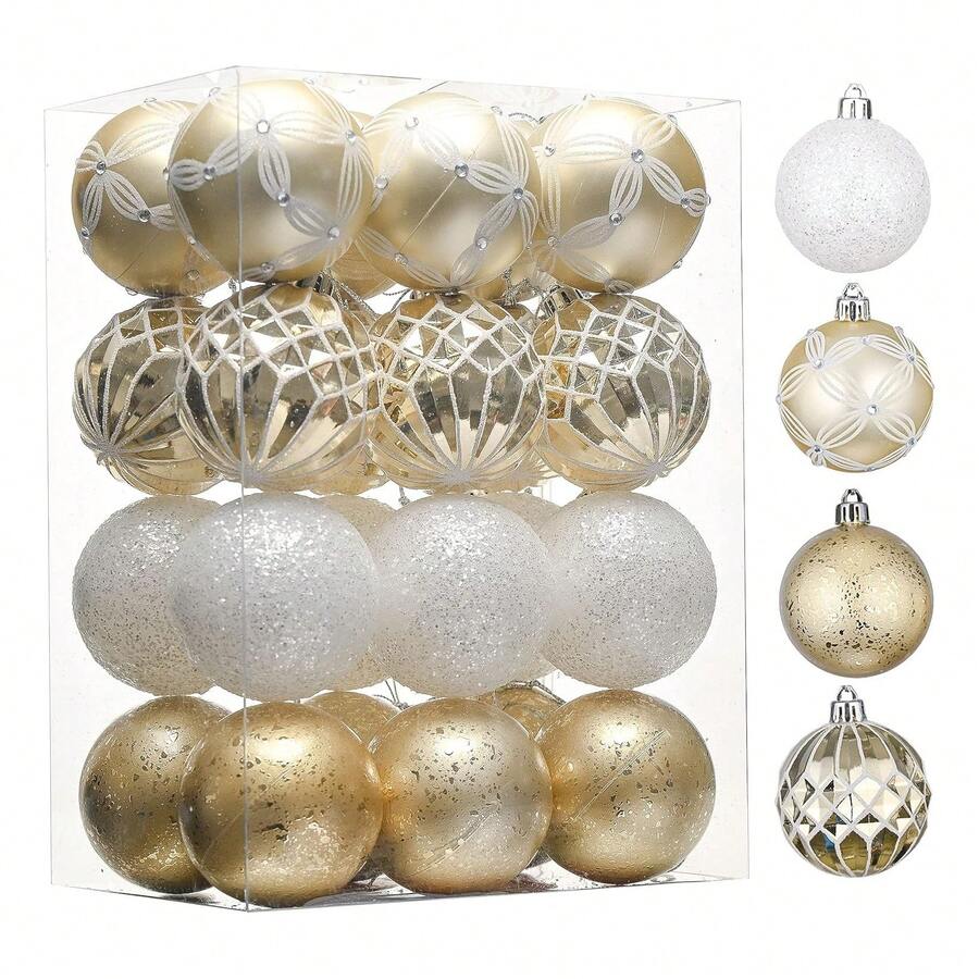Christmas Balls - Beige - View 1