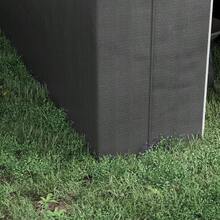 6' X 8' Garden Storage Tent With Galvanized Metal Frame, Waterproof Portable Shed, Heavy Duty Outdoor Shed For Bike, Motorcycle, Garden Tools - Gray - Default - View 10