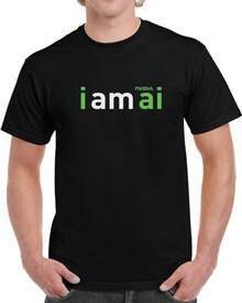 Camiseta Soy IA Nvidia - Negro - Ver 1