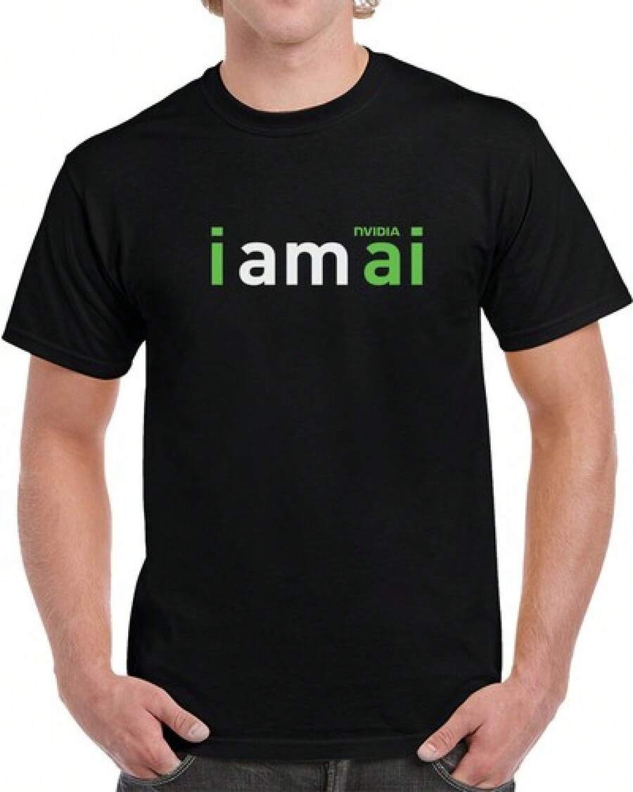 Camiseta Soy IA Nvidia - Negro - Ver 1