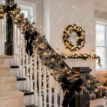 Tinsel Decoration - Black Silver - View 9
