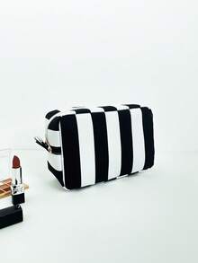 YAGESI 大容量条纹化妆包，适合日常旅行 - 彩色 - 查看 7