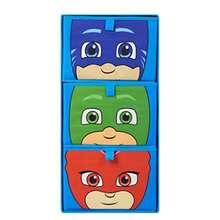 swIdea Nuova PJ Mask - Unidad de almacenamiento suave de 3 cajones con marco de lona de poliesterfre - Mscaradepijama - Ver 4