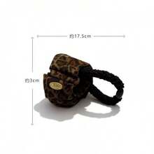 5 piezas de bandas elásticas para el cabello de alta elasticidad, lazos de cabello de terciopelo premium para coleta, accesorios para el cabello sin daños, accesorios para la cabeza