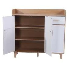 Kitchen Cabinet Organizers - Wood and White - View 10