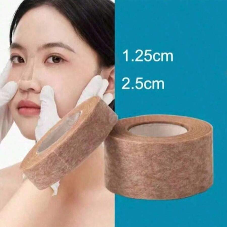 2/1pc Elastic Bandage, Medical Tape, Microporous Breathable, Double Eyelid Patch, Wound Adhesive, Suitable For First Aid Kit - Multicolor - View 1