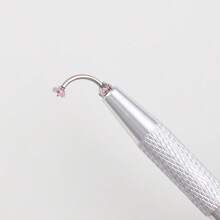 2pcs Piercing Ball Grabber Tool, 4 Claw Jeweler's Pick Up Tool Piercing Ball Gripper Stainless Steel Pearl Grabber Pick Up Tool - Multicolor - View 11