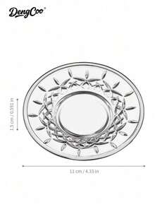 Dengcoo 1件套土耳其茶杯、茶碟、卡瓦杯、阿拉伯茶杯、咖啡杯、欧式/中东水杯、中东传统玻璃黑茶杯，非常适合茶会、送礼和家居装饰。 - 杯子 - 查看 13