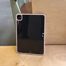 简约亚克力纯色单层保护壳，兼容苹果 iPad 2025 Air 6（不带 Pencil 插槽），5 保护套，2022 第十代 9 可爱 8 卡通 10.2 平板电脑 Pro 11 透明亚克力 Air 4 全包防弯折保护壳 - 彩色 - 查看 8