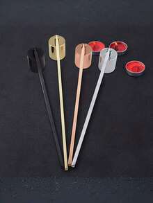 1个蜡烛芯熄灭器，钟形蜡烛熄灭器，蜡烛制作香薰蜡烛台配件，多色工艺家居装饰 - 彩色 - 查看 7