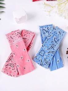 2/3/5pcs/Set Bohemian Criss-Cross Elastic Headbands, Unisex Sports Yoga Sweat Absorbent Fashion Headwraps - Multicolor - View 12