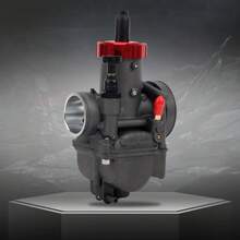 PowerMotor Motorcycle Carburetor Suitable For Kawasaki KX80 KX100 KX125 And CR80 CR85 KSR110 Motorcycles Red Carburetor Cover DASH PE30 Modification Part. - A - View 5