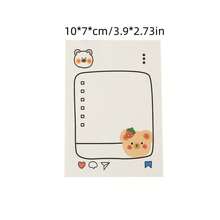 3pcs/Set - 50 Sheets/Book Fruit Themed Memo Pad, Minimalist & Cute, Tear-Off Notepad, Aesthetic Stationery For Ins Style, Planner - Multicolor - View 5