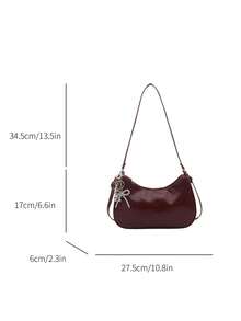 时尚简约小手提包，2025新款，小众设计休闲女包