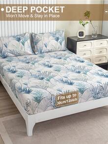 Bộ ga trải giường hoa văn 4 món, bao gồm 1 ga trải giường có chun, 1 ga phủ và 2 vỏ gối, bảo vệ nệm (không bao gồm ruột gối). Bộ ga trải giường cao cấp, có các kích cỡ: Siêu lớn, Lớn, Nữ hoàng, Đôi. Mềm mại và thoải mái, phù hợp cho phòng ngủ, bảo vệ nệm. Có thể giặt máy. - Nhiều màu - Xem 5