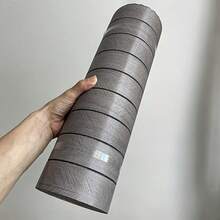 1片118.11英寸3D木纹墙板，自粘PVC板条墙板，加厚防水可移除PVC板条壁纸和泡沫板，适用于墙壁和天花板 - 彩色 - 查看 15