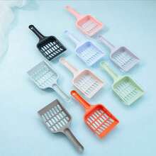 1pc Large Capacity Cat Litter Scoop With Ergonomic Handle - Durable Plastic, Easy Clean Design, Space-Saving Pet Waste Disposal, Multi-Functional Cat Litter Scoop, Easy Scooping, Odor Control, Suitable For Cats And Small Pets, Home Use, Cat Litter Scoop And Trash Can, Modern Pet Tool, Easy Clean Material - Multicolor - View 13