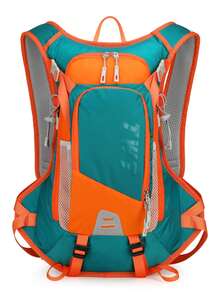Lightweight Outdoor Backpack For Hiking, Cycling, Trekking, With Hydration Bladder Compartment