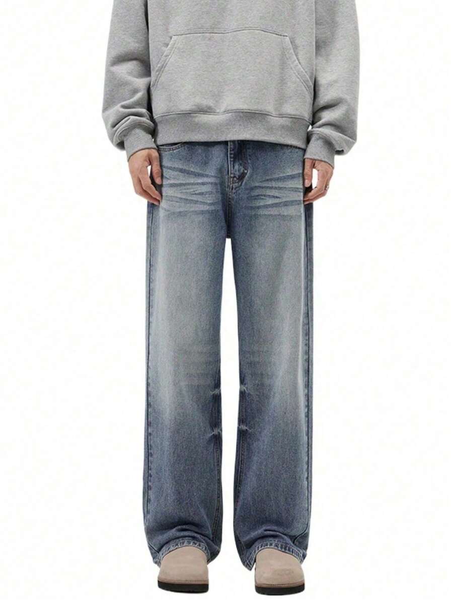 Men Jeans - Blue - View 1