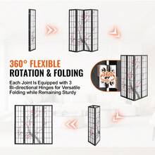 Room Divider Japanese Room Screen Divider 4 Panel For Room Separation - 預設 - 查看 3