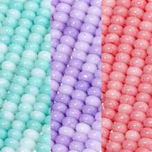 4.5x2.5mm Abacus Rondelle Crystal Beads Flat Round Loose Spacer Beads For Jewelry Making DIY Charms Earrings Bracelets Accessories Supplies - Abacus Crystal Beads - View 1