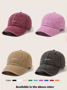 1pc Unisex Retro Distressed Printed Baseball Cap, Suitable For Daily Wear, Skiing, Hiking, Vacation, Fishing, Sun Protection - Multicolor - View 10