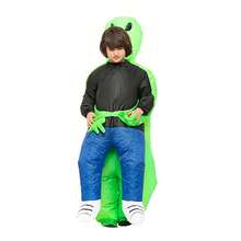 1件充气外星人拥抱人服装，角色扮演服装，成人圣诞服装，含风扇（不含电池） - 外星人鬼報人 - 查看 6