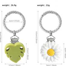 Tragbare Reise-Mützenklammer - kann an Handtaschen, Rucksäcken, Reisegepäck und Outdoor-Sonnenhüten befestigt werden, auch geeignet für Outdoor-Strohhüte. Ein unverzichtbares Reiseaccessoire und ein perfektes Urlaubsgeschenk oder Präsent. - Verschiedenfarbig - Übersicht 7